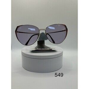 True Vintage Oversize Sunglasses NOS | Butterfly Style Purple Lens Oleg Cassini